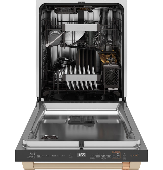 Café™ Smart Stainless Steel Interior Dishwasher with Sanitize and Ultra Wash & Dual Convection Ultra Dry CDT858P4VW2