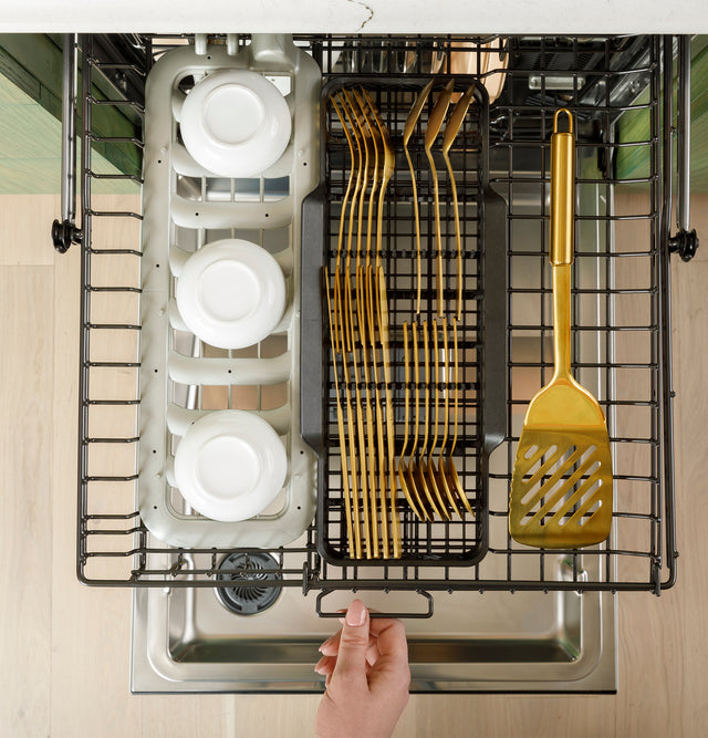 Café™ Smart Stainless Steel Interior Dishwasher with Sanitize and Ultra Wash & Dual Convection Ultra Dry CDT858P4VW2