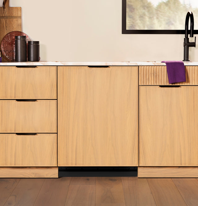 GE Profile™ ENERGY STAR® Panel-Ready Top Control Stainless Interior Dishwasher with Microban™ Antimicrobial Technology PDT715SIYII