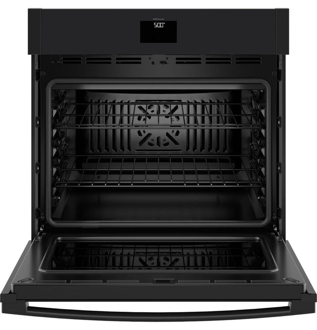 GE® 30" Smart Built-In Self-Clean Convection Single Wall Oven with No Preheat Air Fry JTS5000DVBB