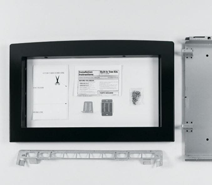 Deluxe Built-In Trim Kit for 2.1 cu. ft. Microwave Ovens JX2130BF