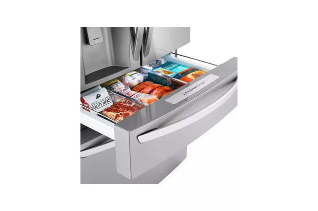 LG 23 cu. ft. Smart Counter-Depth Refrigerator with Craft Ice™ LRMDC2306S