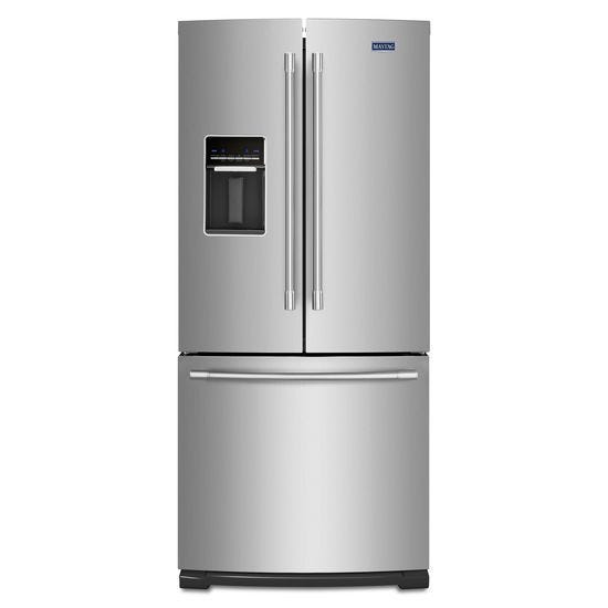 Best 30 Inch Wide French Door Refrigerator Maytag® 30-Inch Wide French Door Refrigerator with Exterior Water Disp