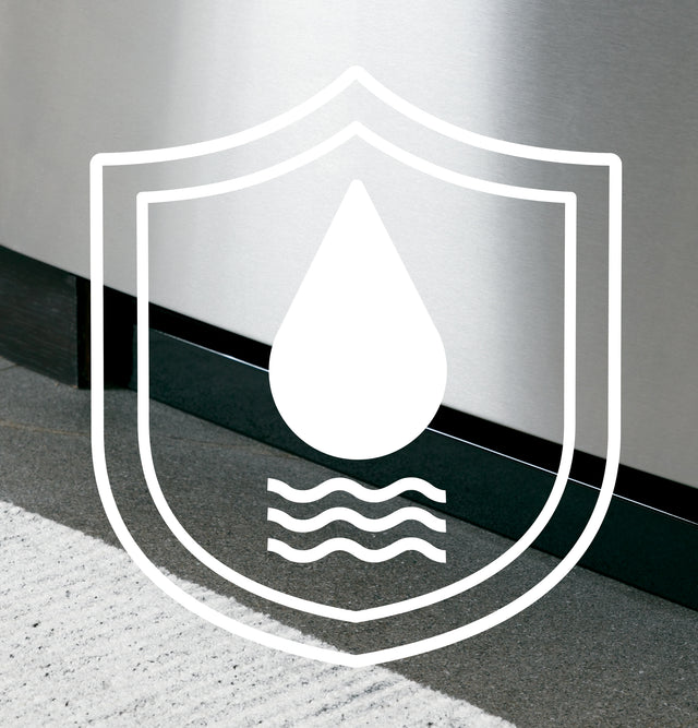 GE Front Control with Stainless Steel Interior Dishwasher with Sanitize Cycle GDF650SYVFS