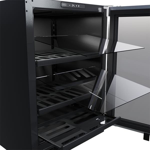 Marvel 24-IN BUILT-IN BEVERAGE CENTER WITH 3-IN-1 CONVERTIBLE SHELVES MLBV224SG01A