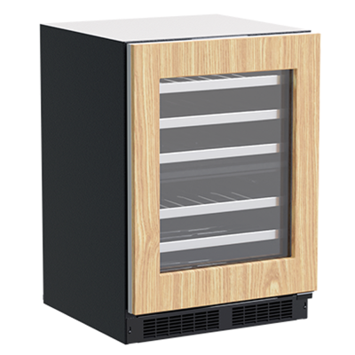 Marvel 24-IN PROFESSIONAL BUILT-IN SINGLE ZONE WINE REFRIGERATOR WITH REVERSIBLE HINGE MPWC424IG31A