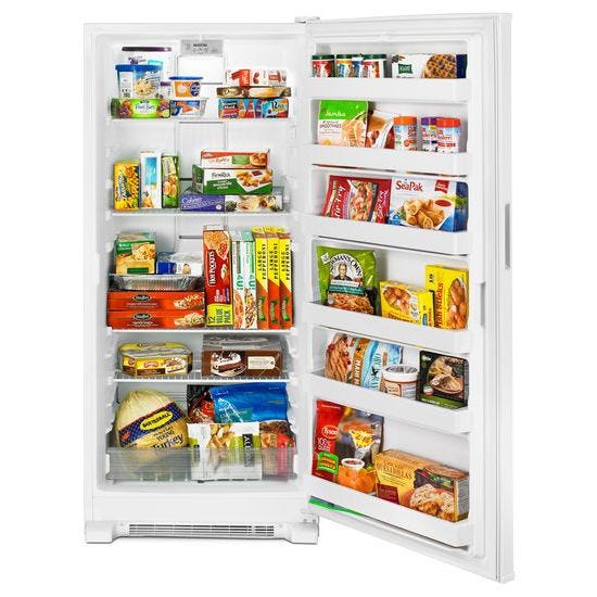 Maytag® 18 cu. ft. Frost Free Upright Freezer with LED Lighting MZF34X18FW