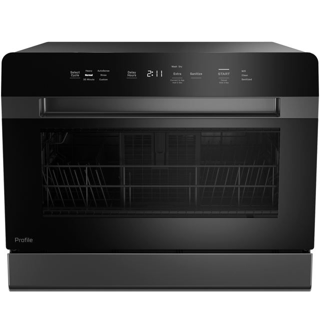 GE Profile™ ENERGY STAR® Smart Compact Dishwasher for Countertop or Built-In PZF560HGWBB