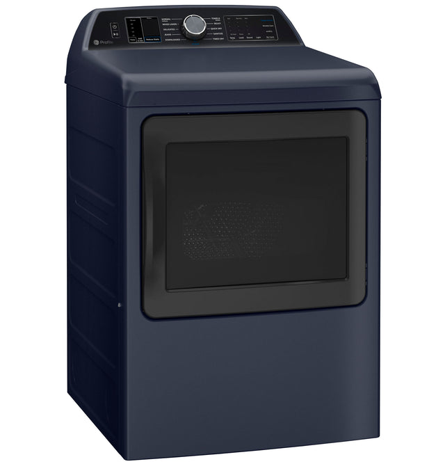GE Profile™ ENERGY STAR® 7.3 cu. ft. Capacity Smart Gas Dryer with Steam and Washer Link PTD80GBPTRS