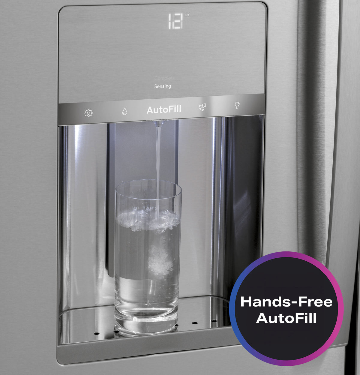 GE Profile™ 22.4 Cu. Ft. Smart Counter-Depth Fingerprint Resistant 4-Door French-Door Refrigerator with Door In Door PXD22BYPFS