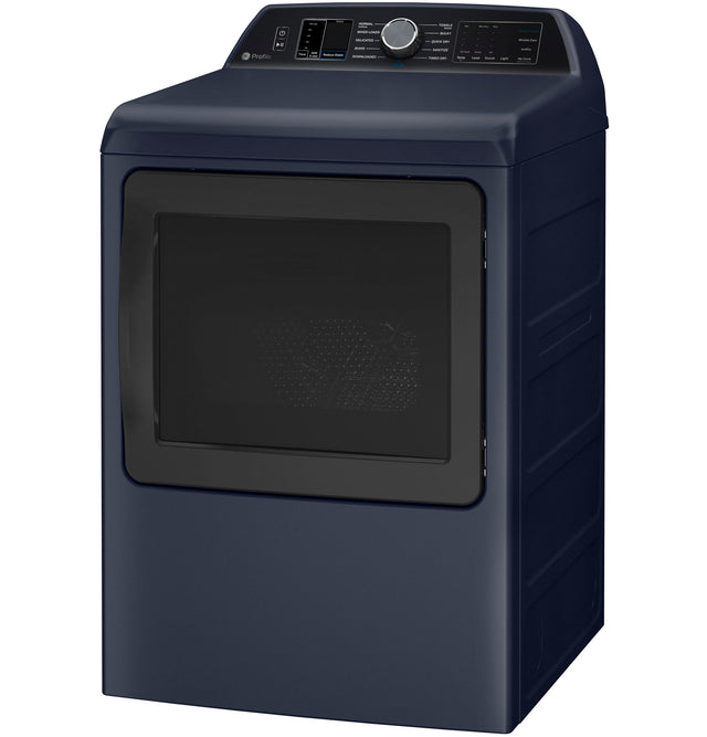 GE Profile™ ENERGY STAR® 7.3 cu. ft. Capacity Smart Gas Dryer with Steam and Washer Link PTD80GBPTRS
