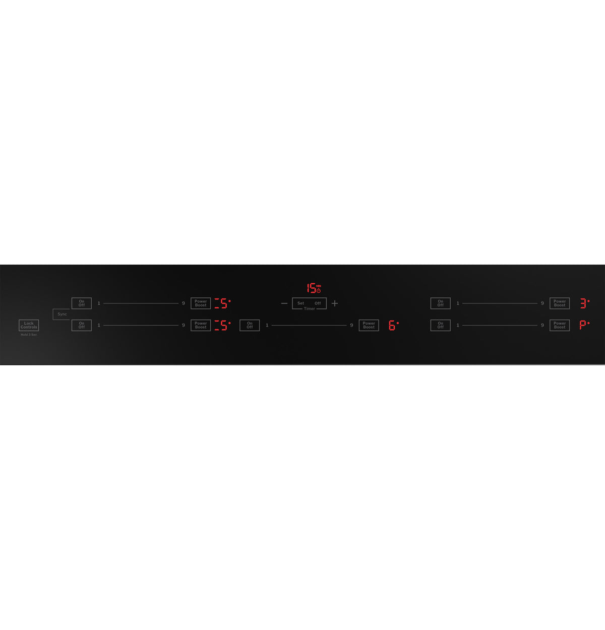 GE Profile™ ENERGY STAR® 36" Built-In Touch Control Induction Cooktop PHP6036DWBB