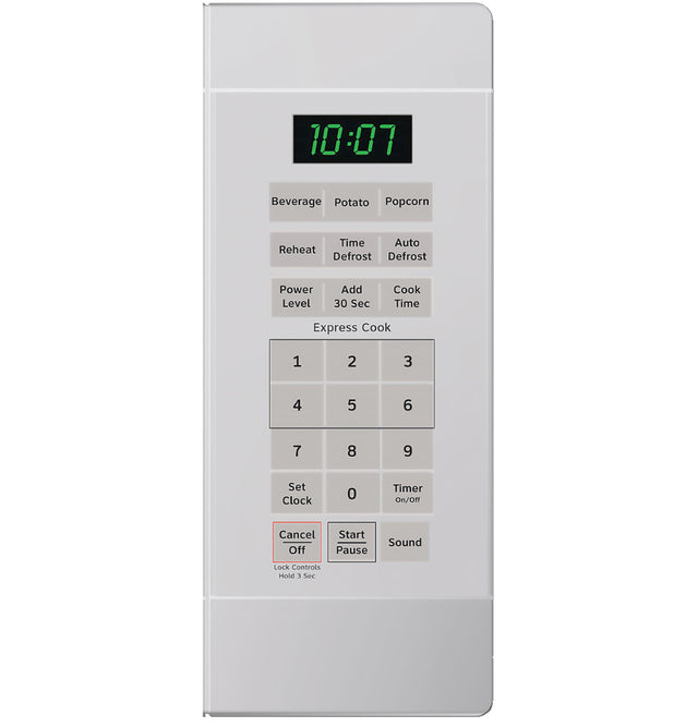 Hotpoint® 0.7 Cu. Ft. Capacity Countertop Microwave Oven RES1072DTWW