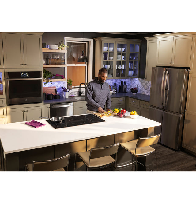 GE Profile™ ENERGY STAR® 36" Built-In Touch Control Induction Cooktop PHP6036DWBB