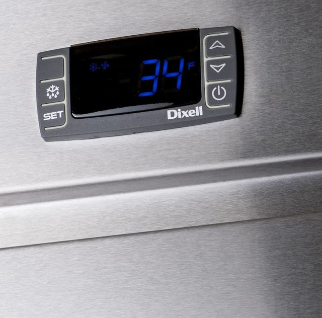 Kelvinator SINGLE DOOR REACH IN FREEZER E STAR - Stainless Steel KCHRI27R1DFE