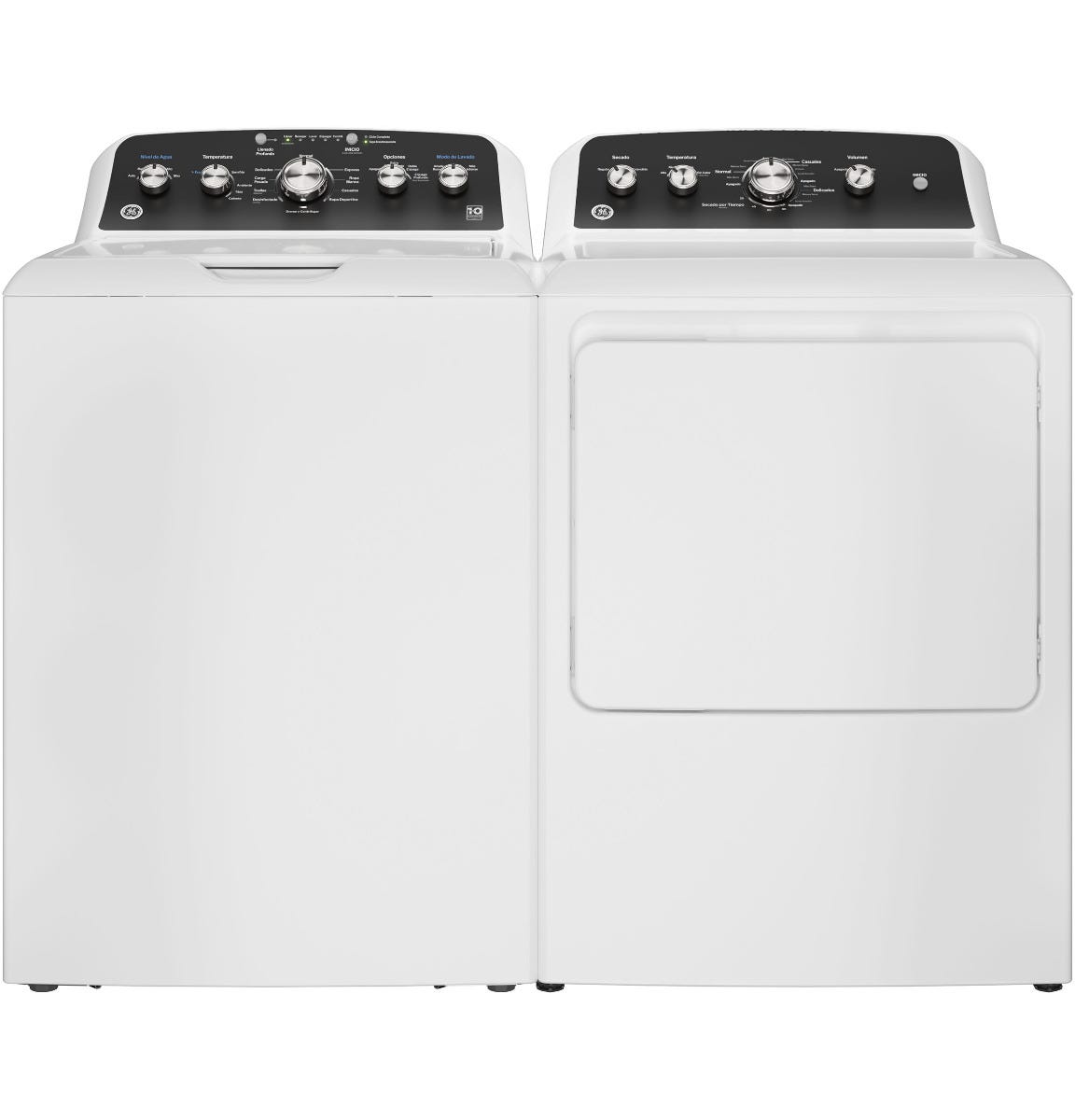 GE® 7.2 cu. ft. Capacity Gas Dryer with Spanish Panel and Up To 120 ft. Venting ETD48GASWWB