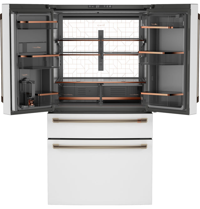 Café ENERGY STAR 29 Cu. Ft. Smart 4-Door French-Door Refrigerator CGE29DP4TW2