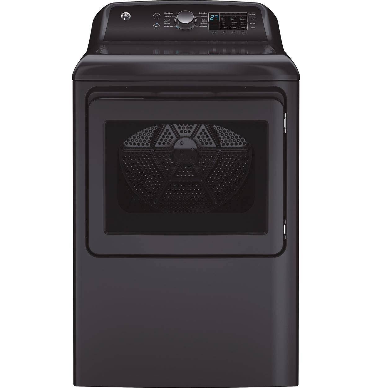 GE® 7.4 cu. ft. Capacity Electric Dryer with Up To 120 ft. Venting and Sensor Dry GTD58EBPVDG