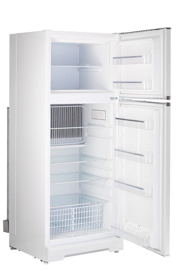 Unique 14 cu/ft Classic Retro Marshmallow White Propane Refrigerator Standard Model UGP-14C CR SM W
