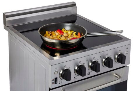 Unique Prestige 20' Stainless Steel Electric Ceramic Top with Electronic ignition UGP-20V EC SS