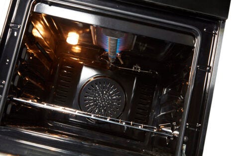 Unique Prestige 20" Black Convection Gas Range, Electronic Ignition UGP-20V PC1 B