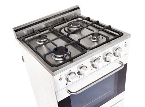 Unique Prestige 20" White Convection Gas Range, Electronic Ignition UGP-20V PC1 W