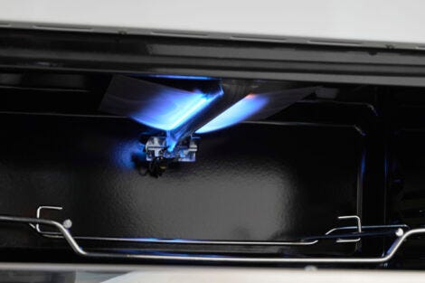 Unique 24' Classic Retro Marshmallow White Offgrid Range UGP-24CR OF1 W