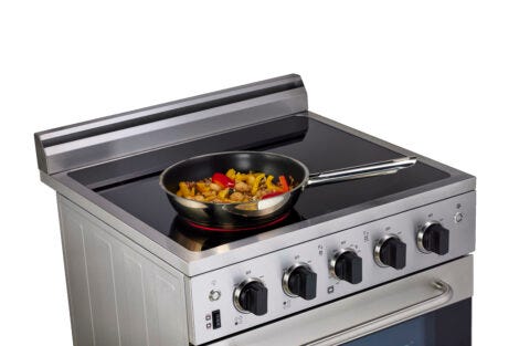 Unique Prestige 24' Stainless Steel Convection Gas Range, Electronic ignition UGP-24V EC S/S