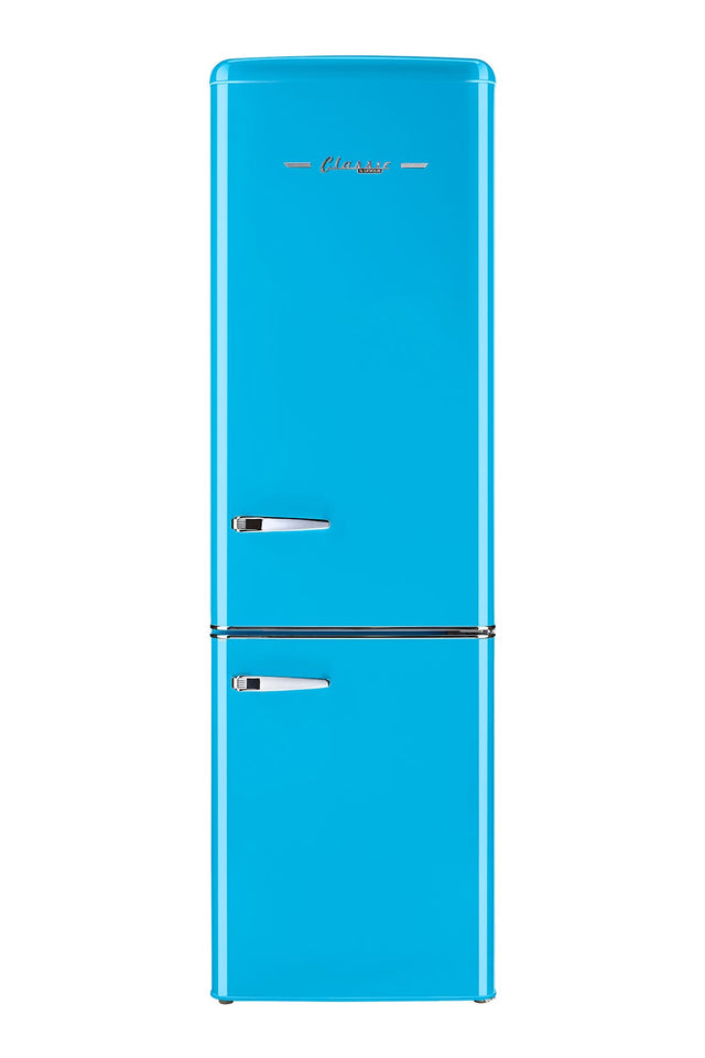 Classic Retro 21.6 in. 8.7 cu. ft. Retro Bottom Freezer Refrigerator in Robin Egg Blue, ENERGY STAR UGP-275L RB AC
