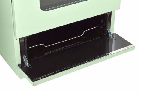 Unique 30' Classic Retro Summer Mint Green Offgrid Range with Large Power burner UGP-30CR OF2 LG