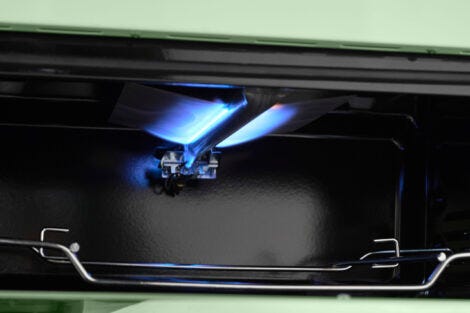 Unique 30' Classic Retro Summer Mint Green Offgrid Range with Large Power burner UGP-30CR OF2 LG