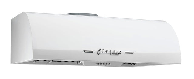 Unique 30' Classic Retro Marshmallow White Range Hood UGP-30CR RH W