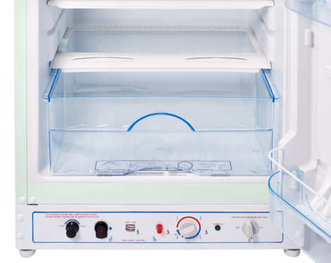 Unique 10 cu/ft Classic Retro Summer Mint Green Propane Refrigerator Standard Model UGP-10C CR SM LG