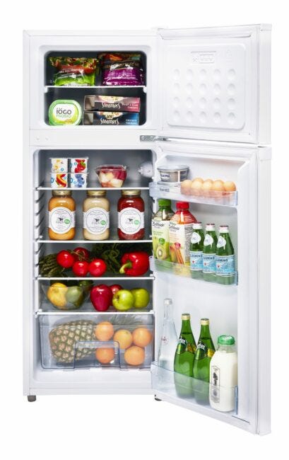 Unique 170 Litre White 12/24 DC Refrigerator/Freezer UGP-170L W
