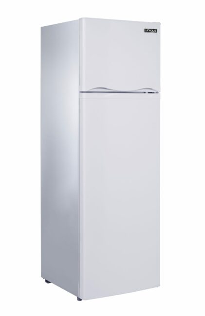 Unique 260 Litre White 12/24 DC Refrigerator/Freezer UGP-260L W