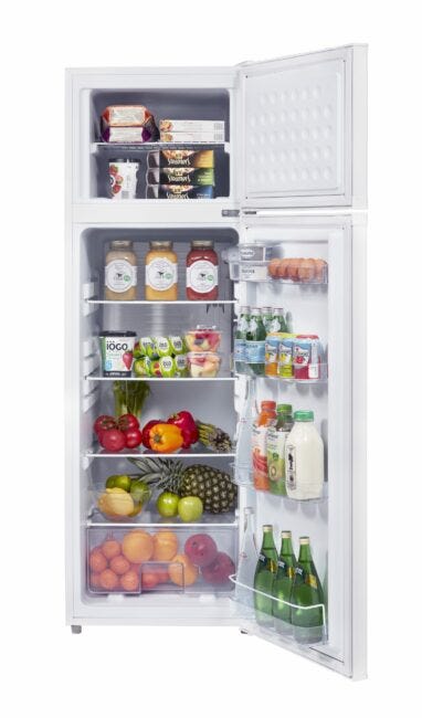 Unique 260 Litre White 12/24 DC Refrigerator/Freezer UGP-260L W