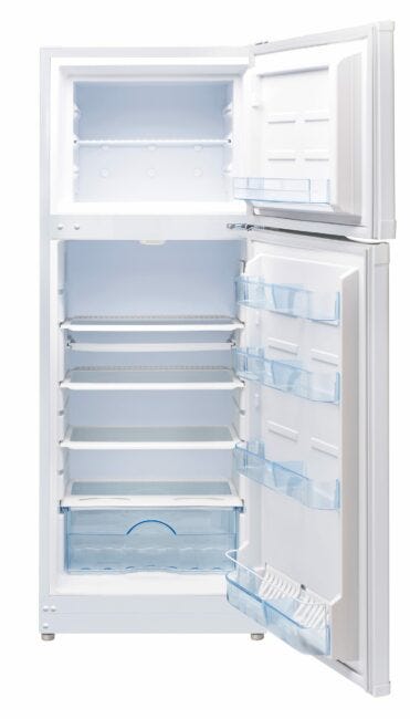 Unique 290 Litre White 12/24 DC Refrigerator/Freezer UGP-290L W
