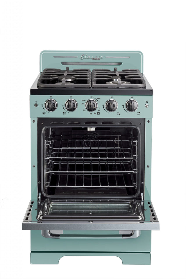 Unique 24' Classic Retro Ocean Mist Turquoise Range UGP-24CR T