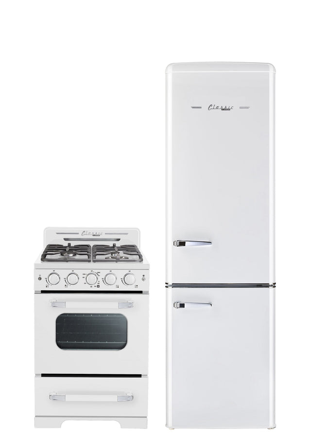 Unique 24' Classic Retro Marshmallow White Range UGP-24CR W