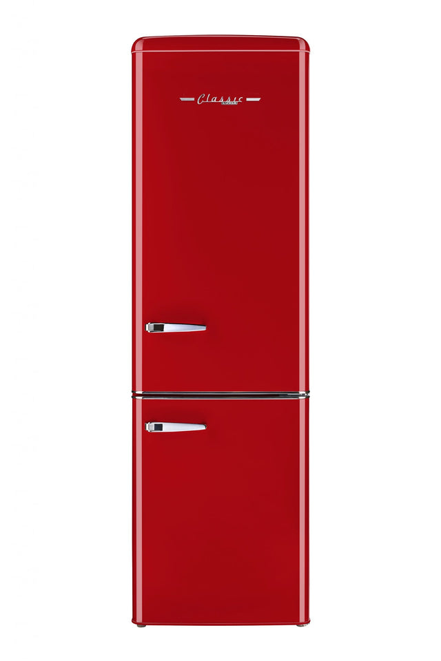 Classic Retro 21.6 in. 8.7 cu. ft. Retro Bottom Freezer Refrigerator in Candy Red, ENERGY STAR UGP-275L R AC