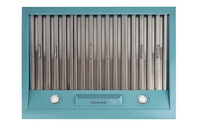 Unique 30' Classic Retro Ocean Mist Turquoise Range Hood UGP-30CR RH T
