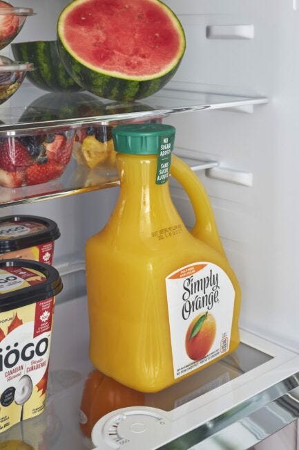 Prestige 23.6 in. 11.7 cu. ft. Frost Free Bottom Freezer Refrigerator in Stainless Steel UGP-328L P S/S