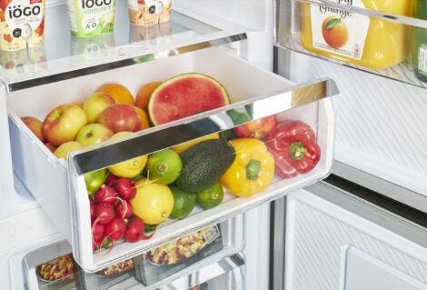 Prestige 23.6 in. 11.7 cu. ft. Frost Free Bottom Freezer Refrigerator in Stainless Steel UGP-328L P S/S