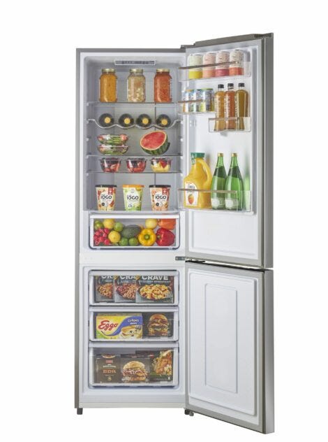 Prestige 23.6 in. 11.7 cu. ft. Frost Free Bottom Freezer Refrigerator in Stainless Steel UGP-328L P S/S