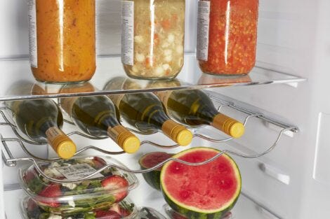 Prestige 23.6 in. 11.7 cu. ft. Frost Free Bottom Freezer Refrigerator in Stainless Steel UGP-328L P S/S