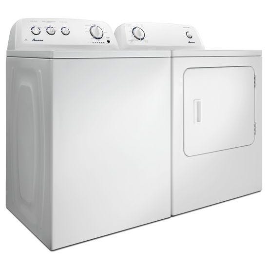 Amana 6.5 cu. ft. Top-Load Electric Dryer with Automatic Dryness Control NED4655EW