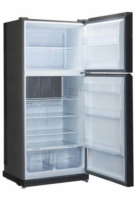 Unique 19 cu/ft Black standard model propane Refrigerator UGP-19C SM B