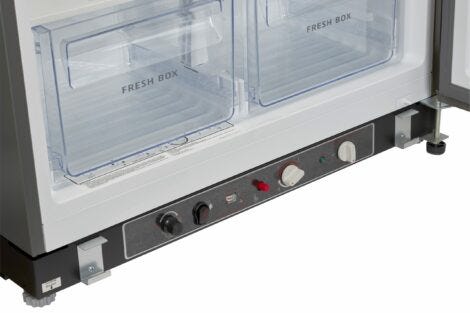 Unique 19 cu/ft Black standard model propane Refrigerator UGP-19C SM B