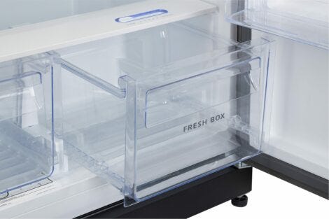 Unique 19 cu/ft Black standard model propane Refrigerator UGP-19C SM B