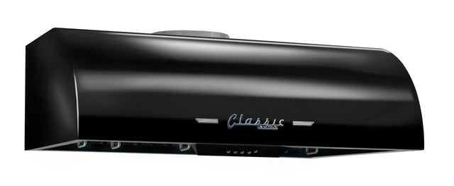 Unique 30' Classic Retro Midnight Black Range Hood UGP-30CR RH B